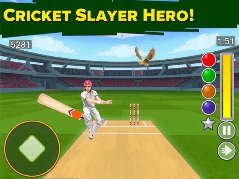 Cricket Slayer Hero in Action Cricket Slayer Hero Game Screenshot